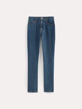 Everlane Women's Original Cheeky® Jean in Vintage Dark, Size 27, Cotton/Denim